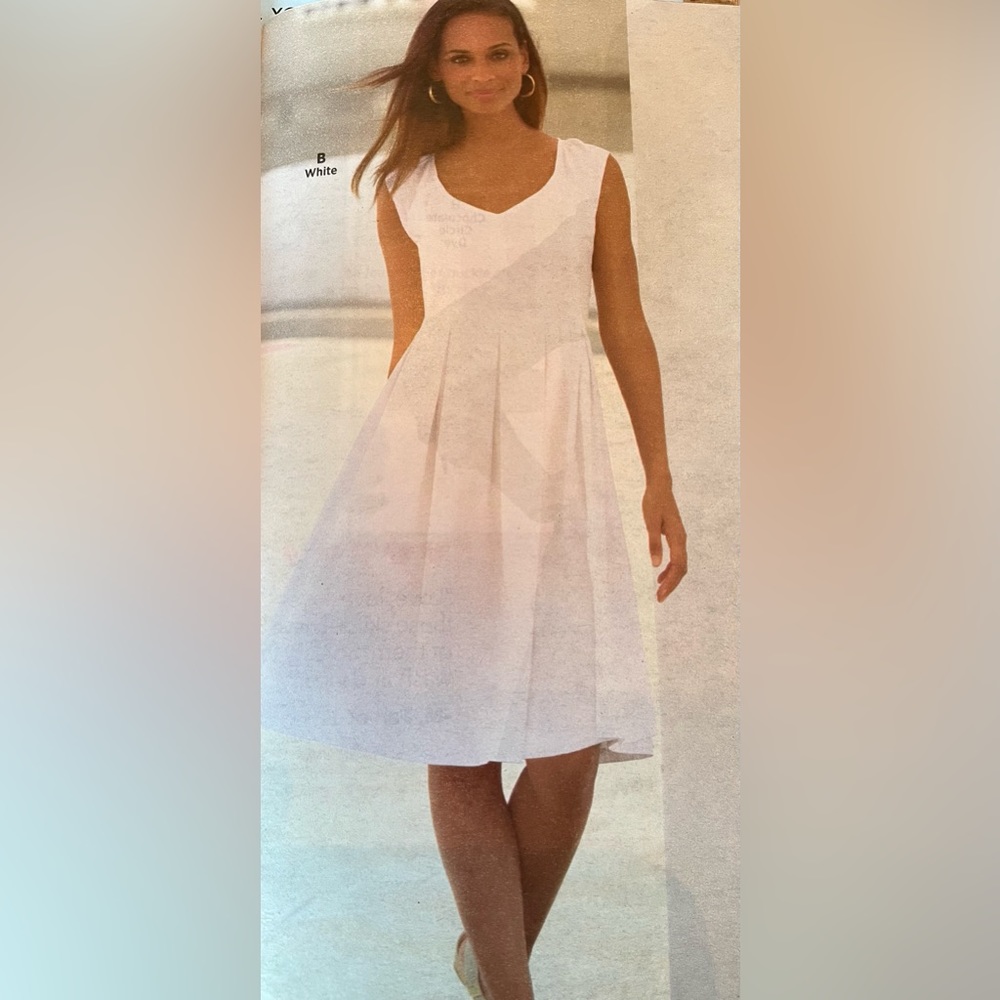 Cotton denim dress